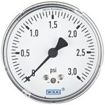 WIKA 611.10 - 2.5" Dial - 0-30 InWC/mmWC Pressure Gauge